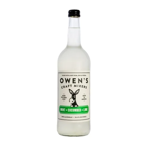 Owen's Mint+Cucumber+Lime Craft Mixer 750ml