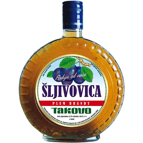 Takovo Sljvovica Plum Brandy 750ml