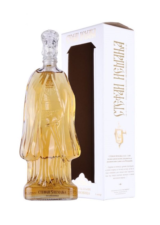 Stefan Nemanja Rakija OD Sljive Sljivovica Plum Brandy 1L