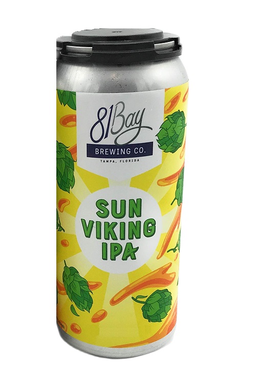 81Bay Brewing Co Sun Viking IPA 4pk