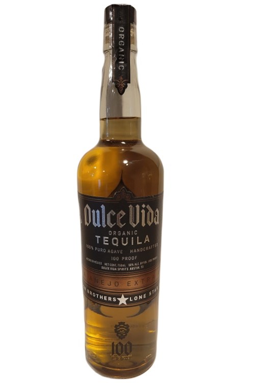 Dulce Vida Extra Anejo 100 Proof Tequila Aged in Garrison Brothers Barrels 750ml