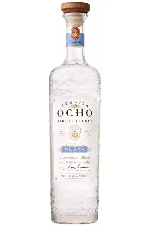 Tequila Ocho Single Estate Plata Tequila 750ml