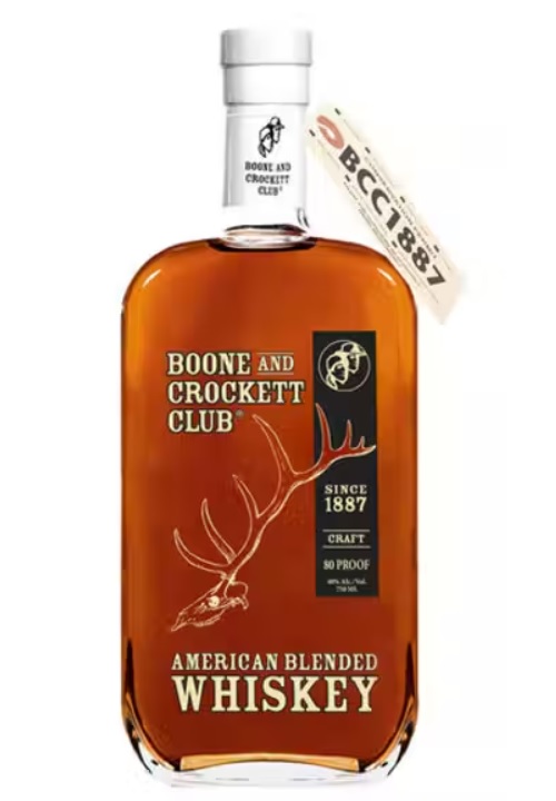 Boone and Crockett Club American Blended Whiskey 750ml