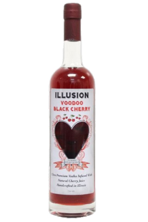 Illusion Voodoo Black Cherry Vodka 750ml