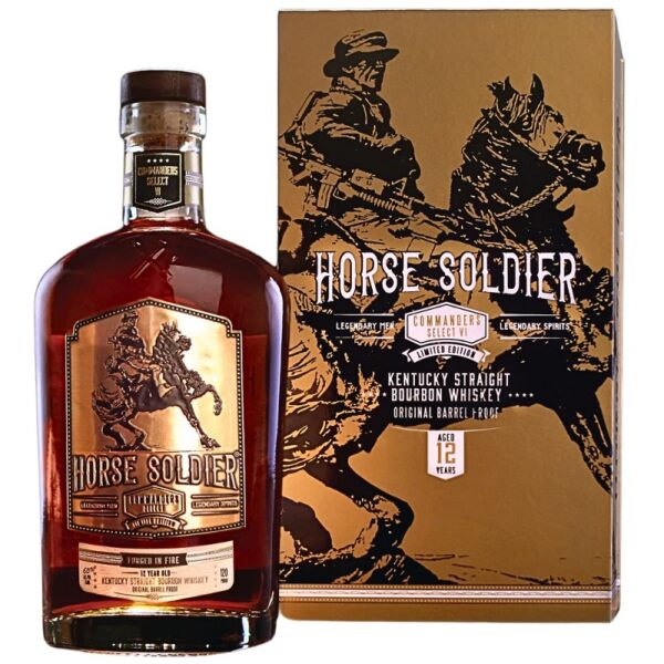 Horse Soldier Commanders Select VI 12Yr Limited Edition Kentucky Straight Bourbon Whiskey 750ml