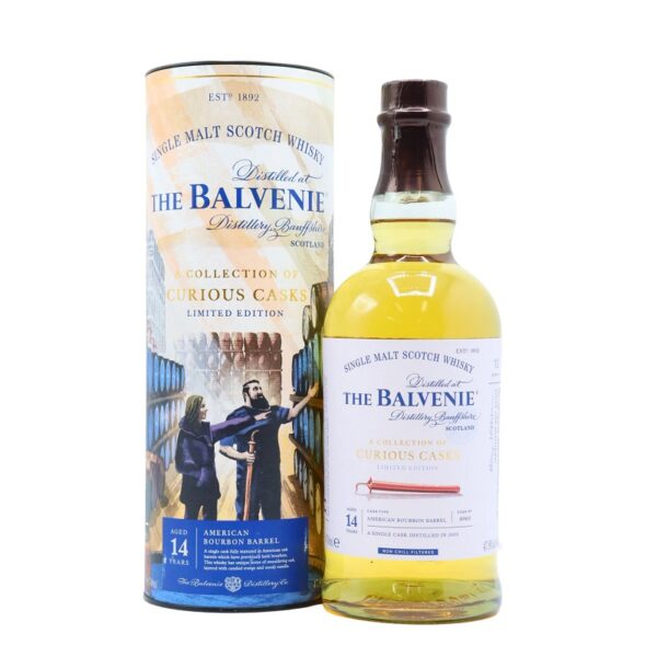 Balvenie 14Yr American Bourbon Barrel A Collection of Curious Casks Limited Edition Scotch Whisky 750ml