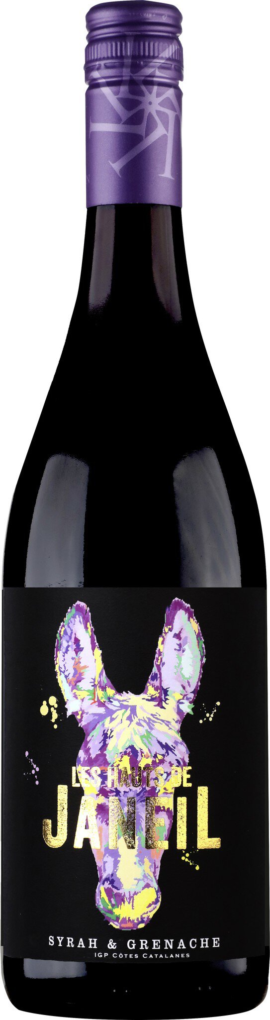 Francois Lurton Les Hauts De Janeil 2021 Syrah-Grenache IGP Cotes Catalanes Red Blend  750ml