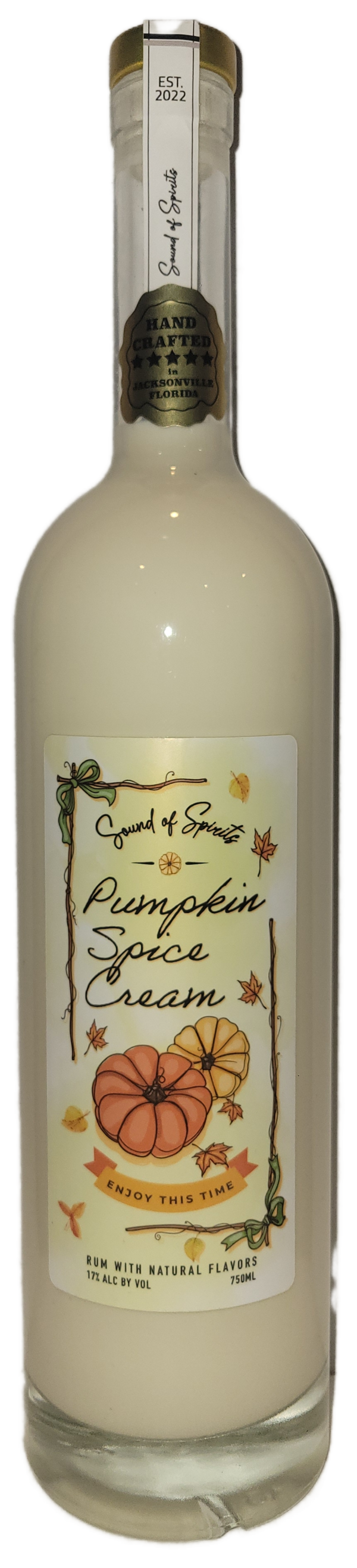 Sound of Spirits Pumpkin Spice Cream Liqueur 750ml
