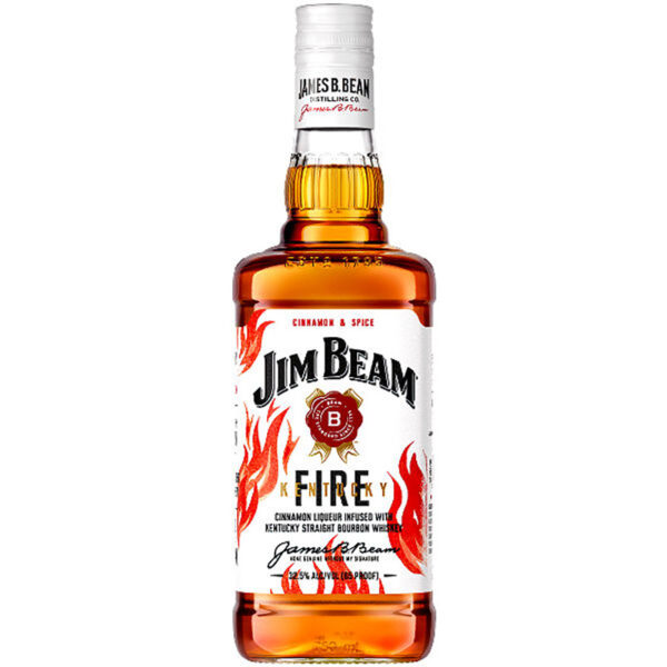 Jim Beam Kentucky Fire Kentucky Straight Bourbon Whiskey 750ml
