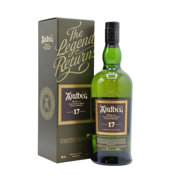 Ardbeg 17yr Committee Exclusive Islay Single Malt Scotch Whisky 750ml