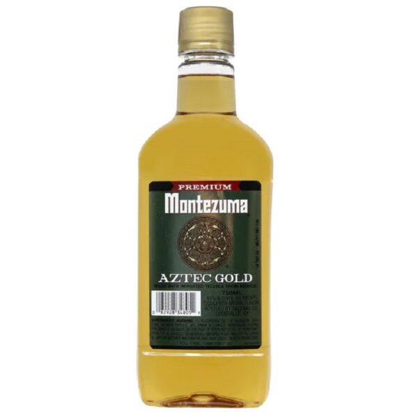 Montezuma Gold Tequila 750ml PET