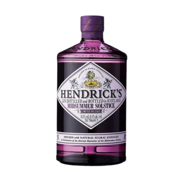 Hendricks Midsummer Solstice Limited Release Gin 750ml