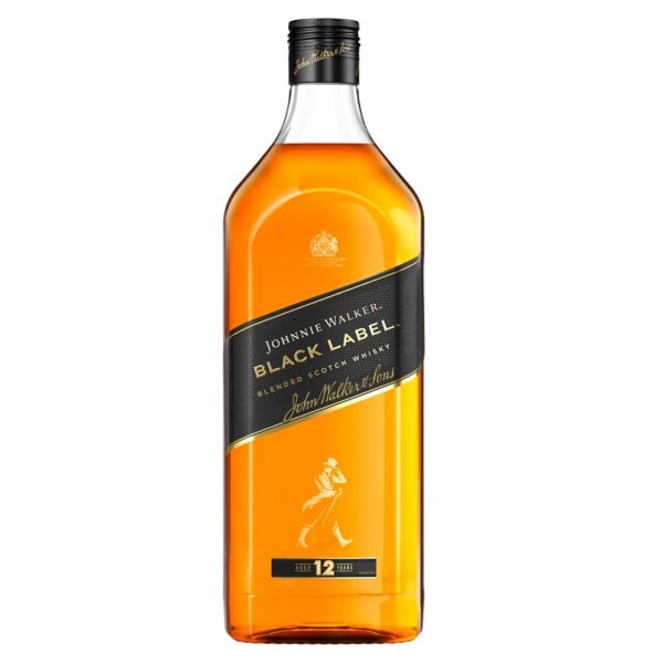 Johnnie Walker Black Label Blended Scotch Whisky 1.75L