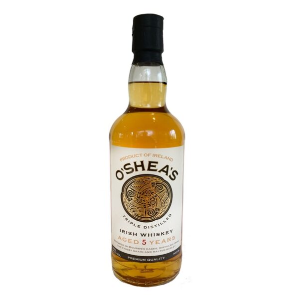 O'Shea's 5Yr Irish Whiskey 700ml