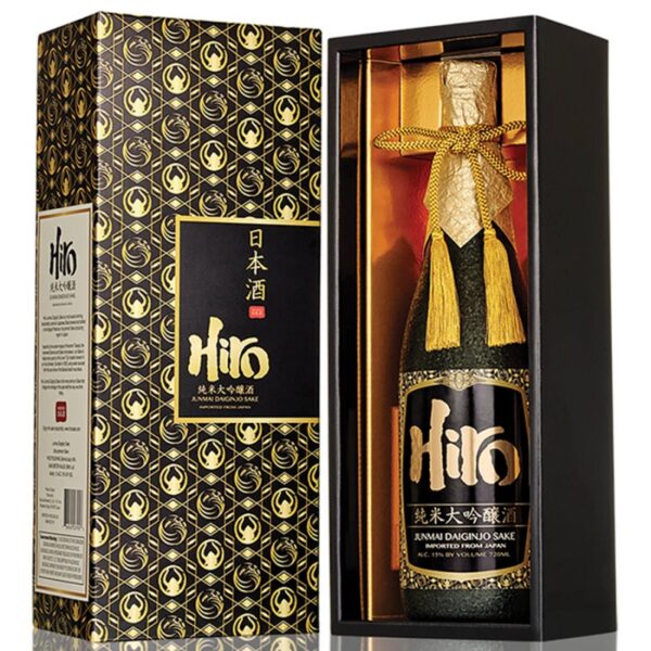 Hiro Junmai Daiginjo Gold Sake 720ml