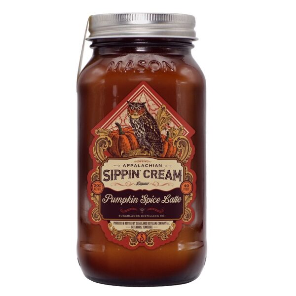 Sugarlands Shine Pumpkin Spice Latte Appalachian Sippin Cream Liqueur 750ml