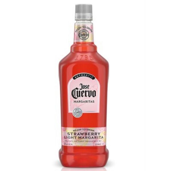 Jose Cuervo Authentic Strawberry Light Margarita RTD 1.75L