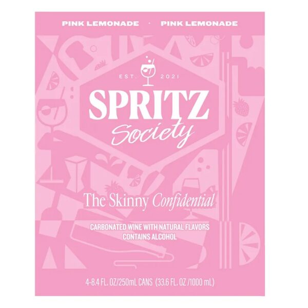Spritz Society Pink Lemonade 4pk