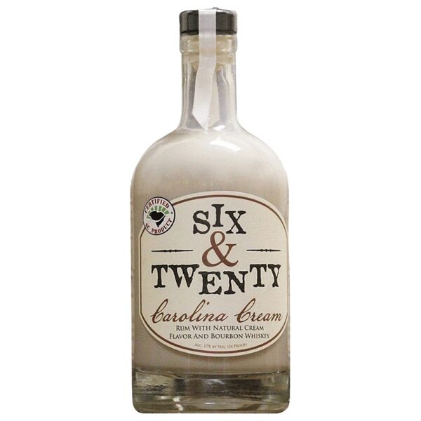 Six & Twenty Carolina Cream 750ml