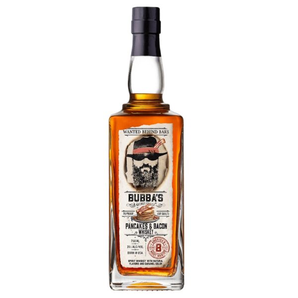 Bubbas Pancakes & Bacon Whiskey 750ml