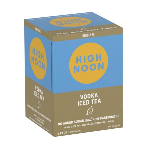 High Noon Hard Seltzer Vodka Iced Tea 4pk