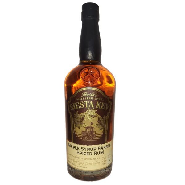 Siesta Key Maple Syrup Barrel Spiced Rum 750ml