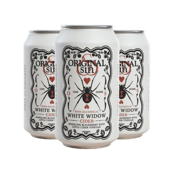 Original Sin Non-Alcoholic White Widow Cider 6pk