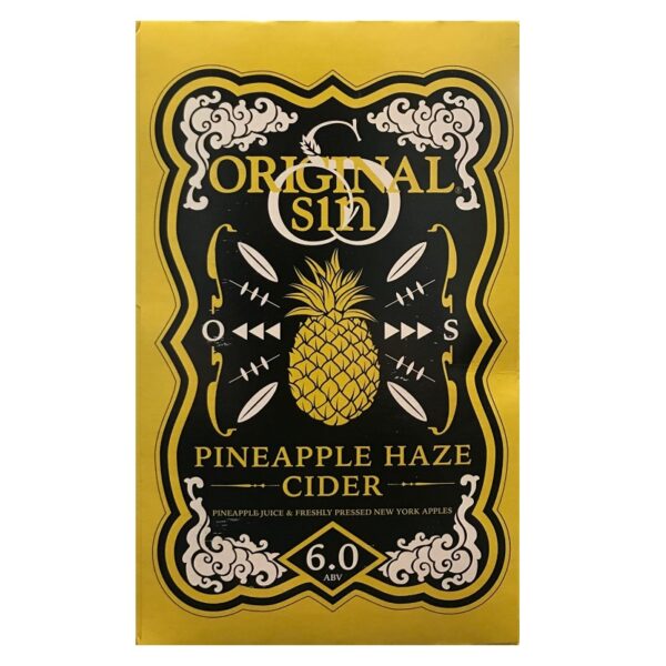Original Sin Pineapple Haze Cider 6pk