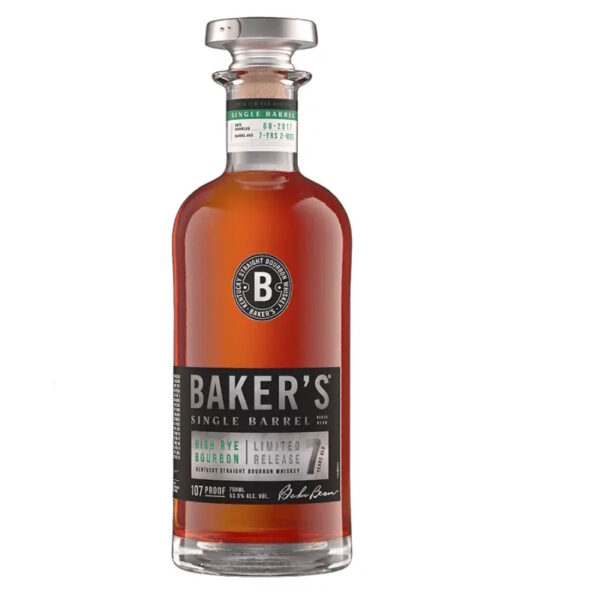 Bakers 7yr High Rye Bourbon Limited Release 750ml
