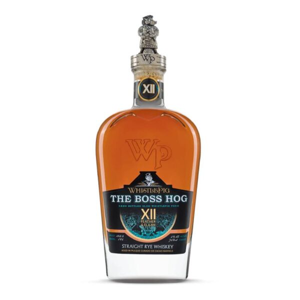 WhistlePig The Boss Hog XII Feather & Flame Straight Rye Whiskey 750ml