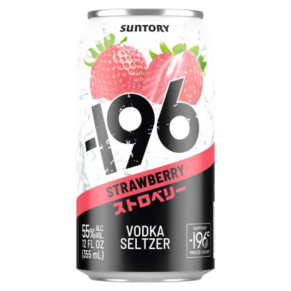-196 Strawberry Vodka Seltzer 4pk