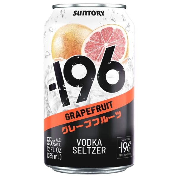 -196 Grapefruit Vodka Seltzer 4pk