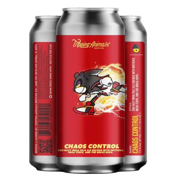 Tripping Animals Chaos Control DDM Hazy IPA 4pk