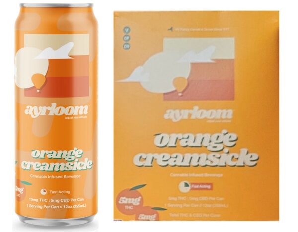 Ayrloom Orange Creamsicle 5MG THC 4pk