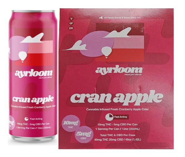 Ayrloom Cran Apple 10MG THC 4pk