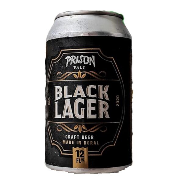 Prison Pals Black Lager 6pk
