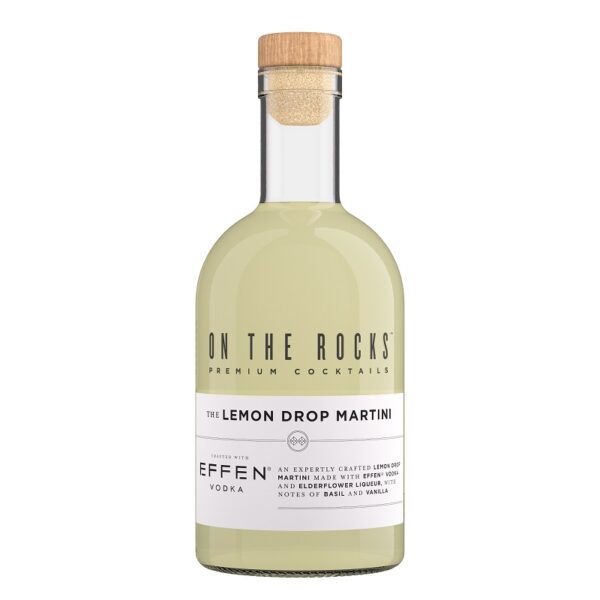 On The Rocks Effen Lemon Drop Martini RTD 375ml