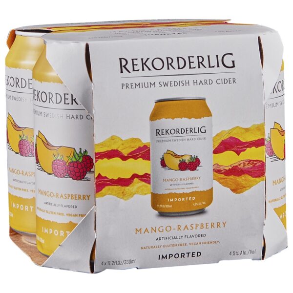 Rekorderlig Mango Raspberry Hard Cider 4pk