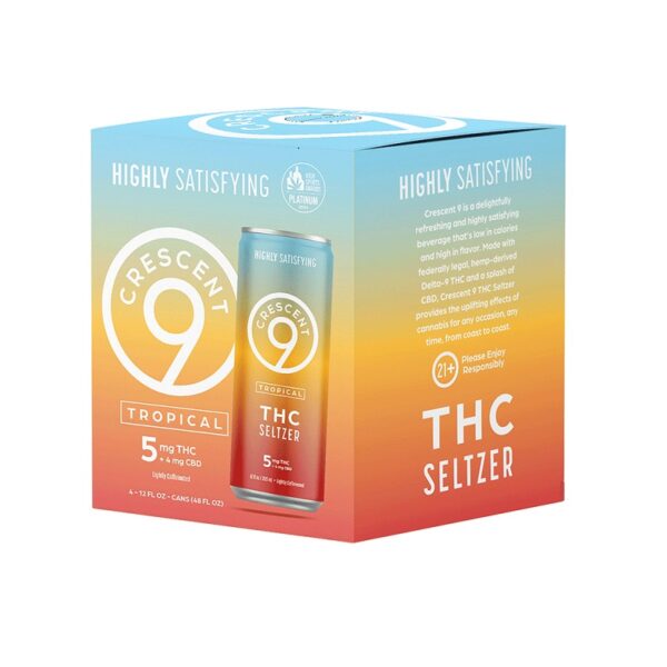 Crescent 9 Tropical 5MG THC 4pk