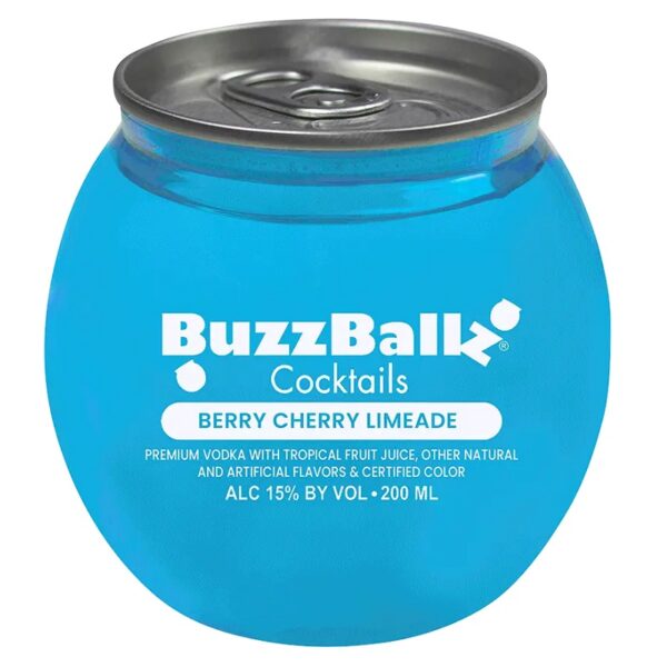BuzzBallz Berry Cherry Limeade RTD 200ml