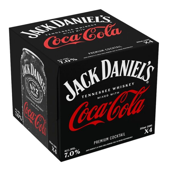 Jack Daniels & Coke RTD 4pk