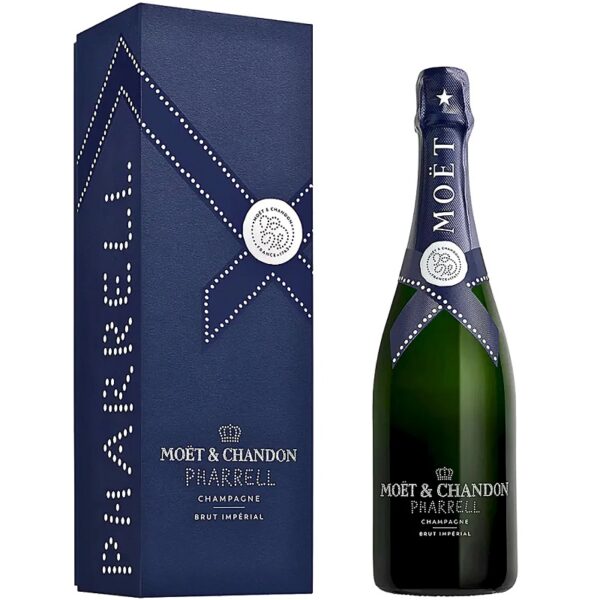 Moet & Chandon Pharrell Williams Brut Imperial Champagne Special Edition w Box 750ml