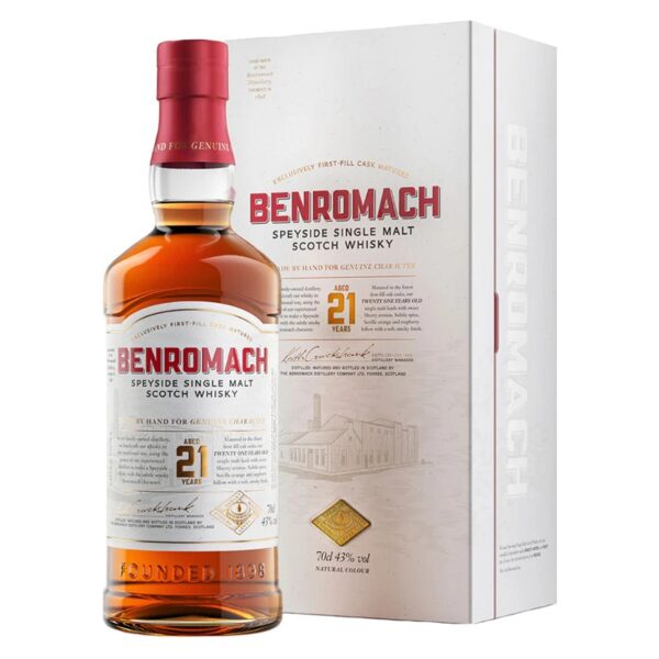 Benomach 21Yr Speydie Single Malt Scotch Whisky 750ml