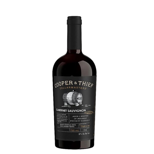 Cooper & Thief 2022 Cabernet Sauvignon Bourbon Barrel Aged California 750ml