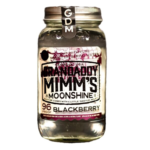 Grandaddy Mimm's 96 Proof Blackberry Moonshine 750ml