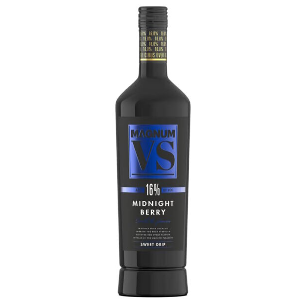 MAGNUM VS MIDNIGHT BERRY SWEET DRIP FLAVORED 16% ABV WINE 750ML