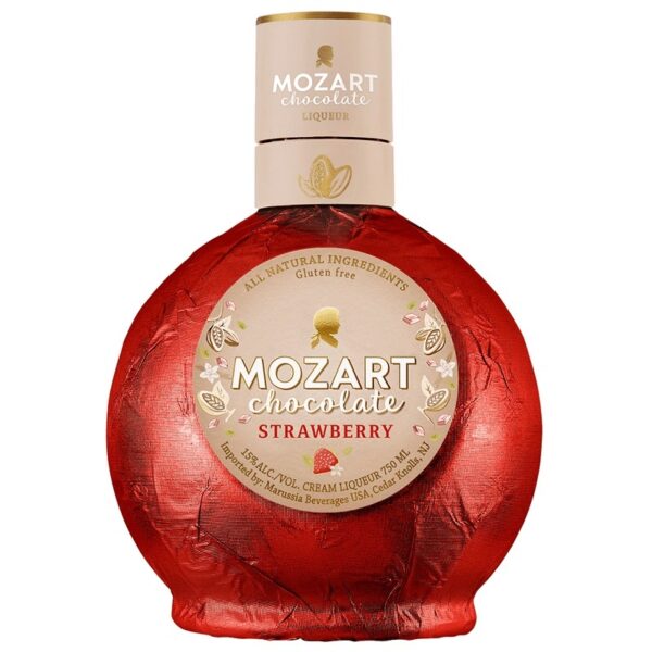 Mozart Chocolate Strawberry Cream Liqueur 750ml