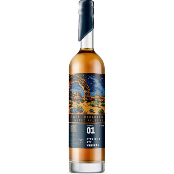 RARE CHARACTER LIMITED RELEASE BATCH NO1 STRAIGHT RYE WHISKEY 750ML