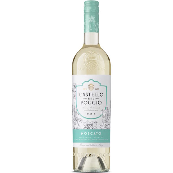 CASTELLO DEL POGGIO MOSCATO ITALY 750ML