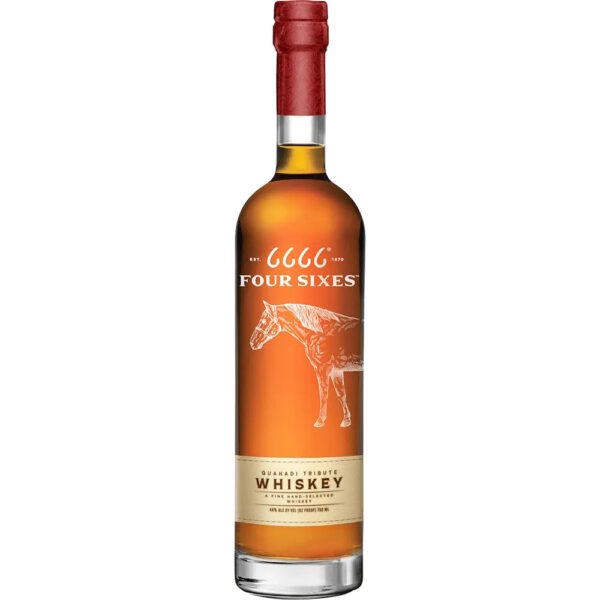 FOUR SIXES 6666 QUAHADI TRIBUTE WHISKEY 750ML